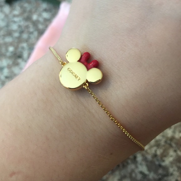 NWT Kate Spade Minnie Mouse Slider Bracelet - Picture 10 of 14